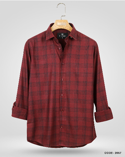 Cotton Check Shirt